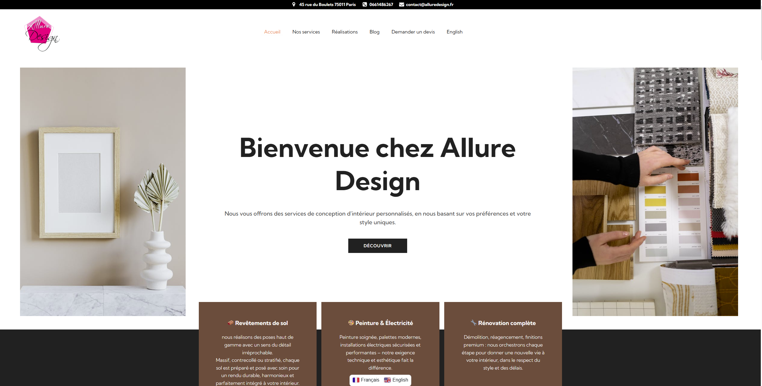 Réalisations 4 allure